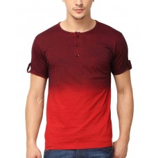 Campus Sutra Men Henley T-Shirt